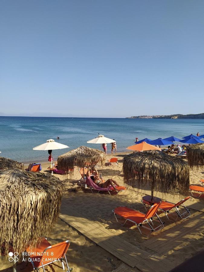 Takis Haikos House Two Minutes Walk To The Beach Peroulia Вунарія Екстер'єр фото